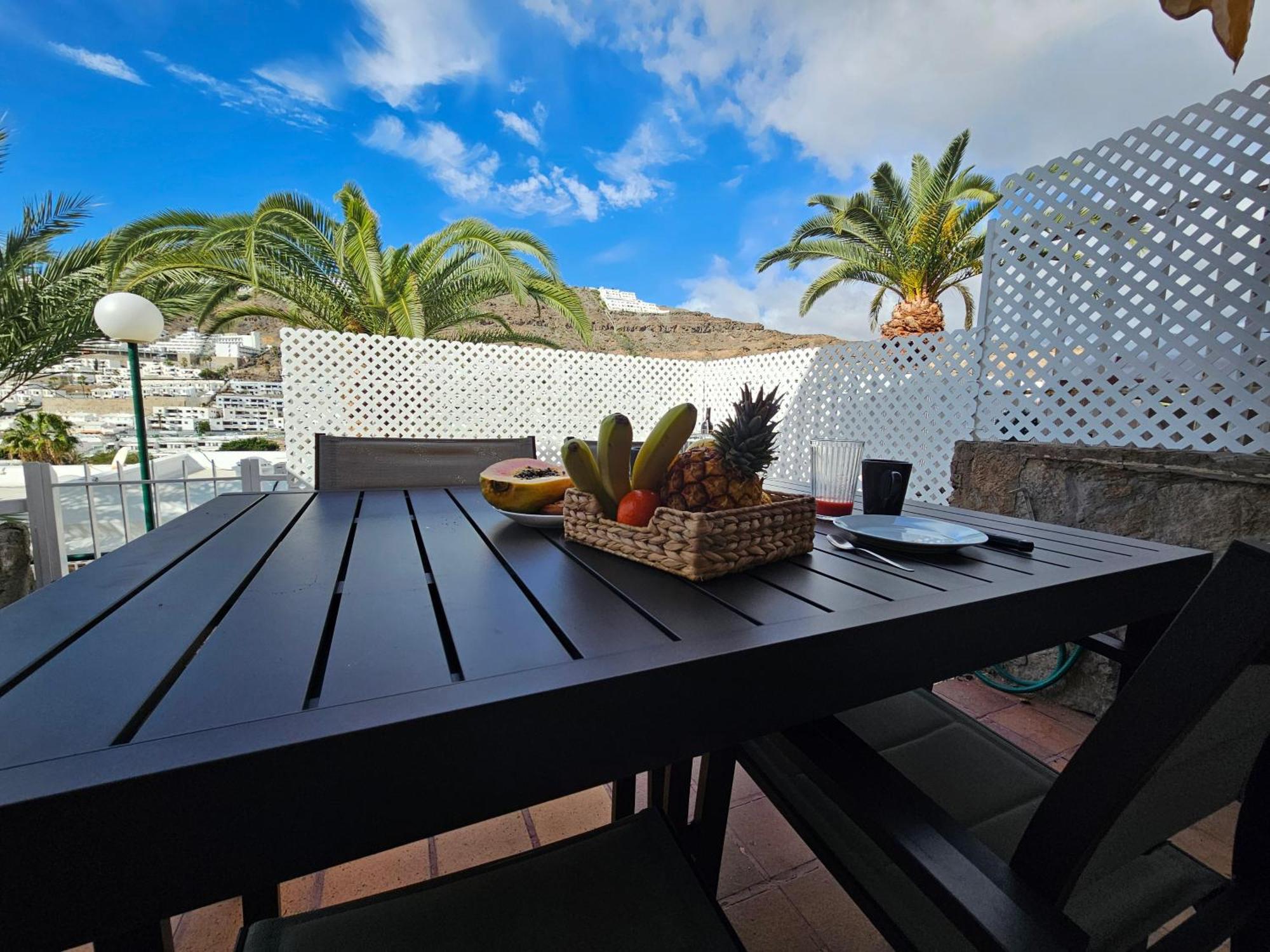 Stylish And Comfortable Duplex Apartment Near Swimming Pool Mogán Exteriör bild