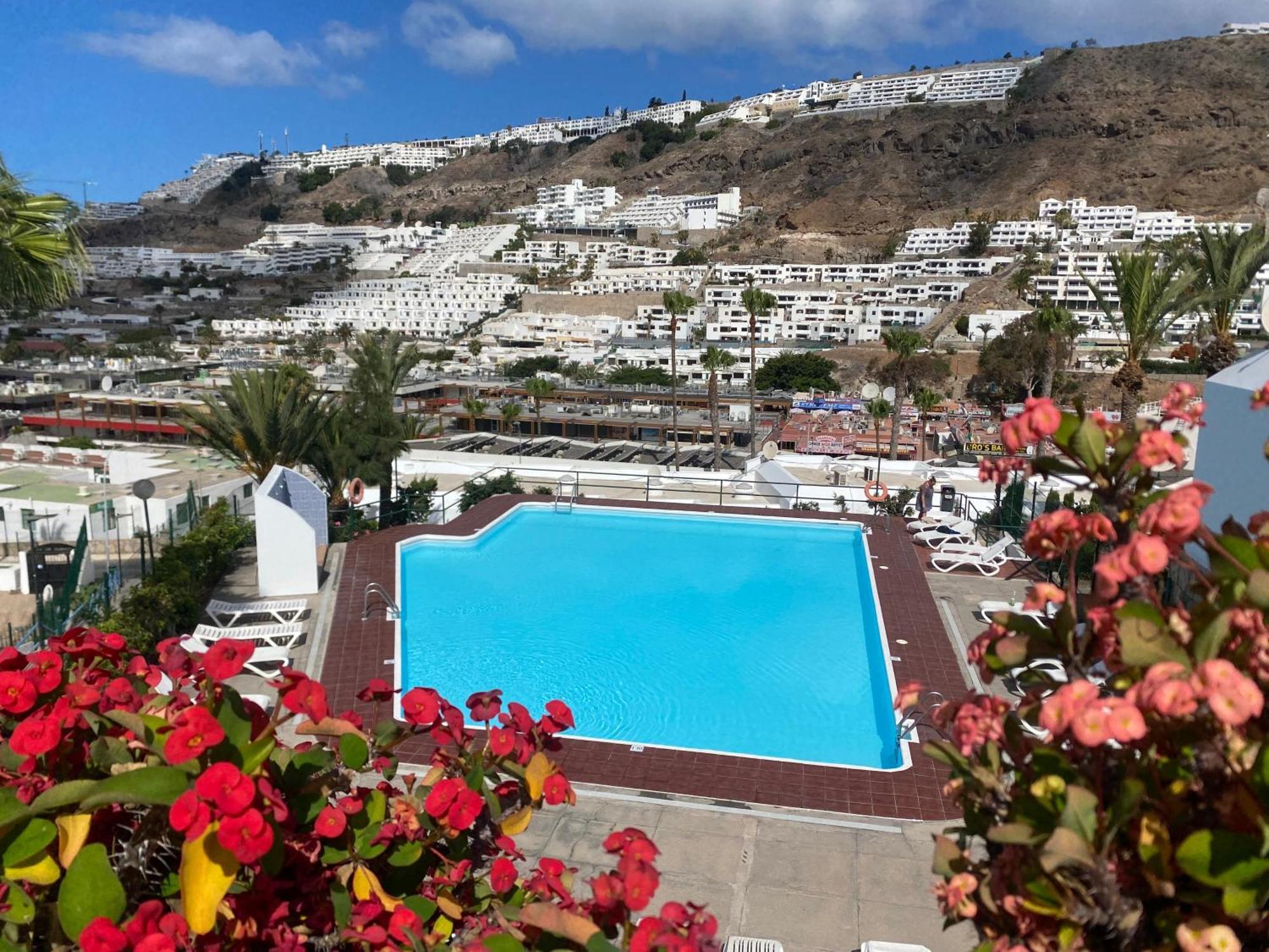 Stylish And Comfortable Duplex Apartment Near Swimming Pool Mogán Exteriör bild