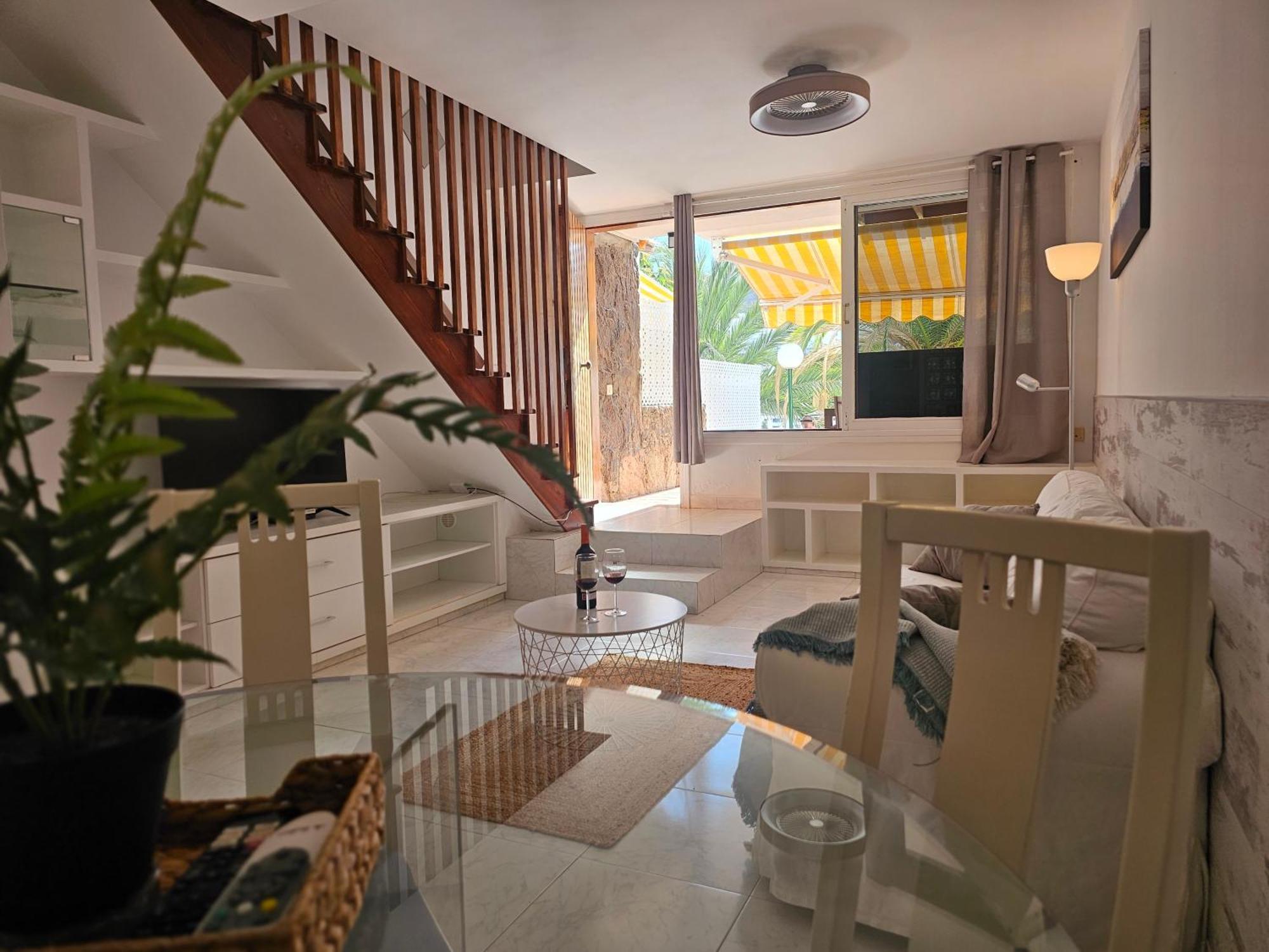 Stylish And Comfortable Duplex Apartment Near Swimming Pool Mogán Exteriör bild
