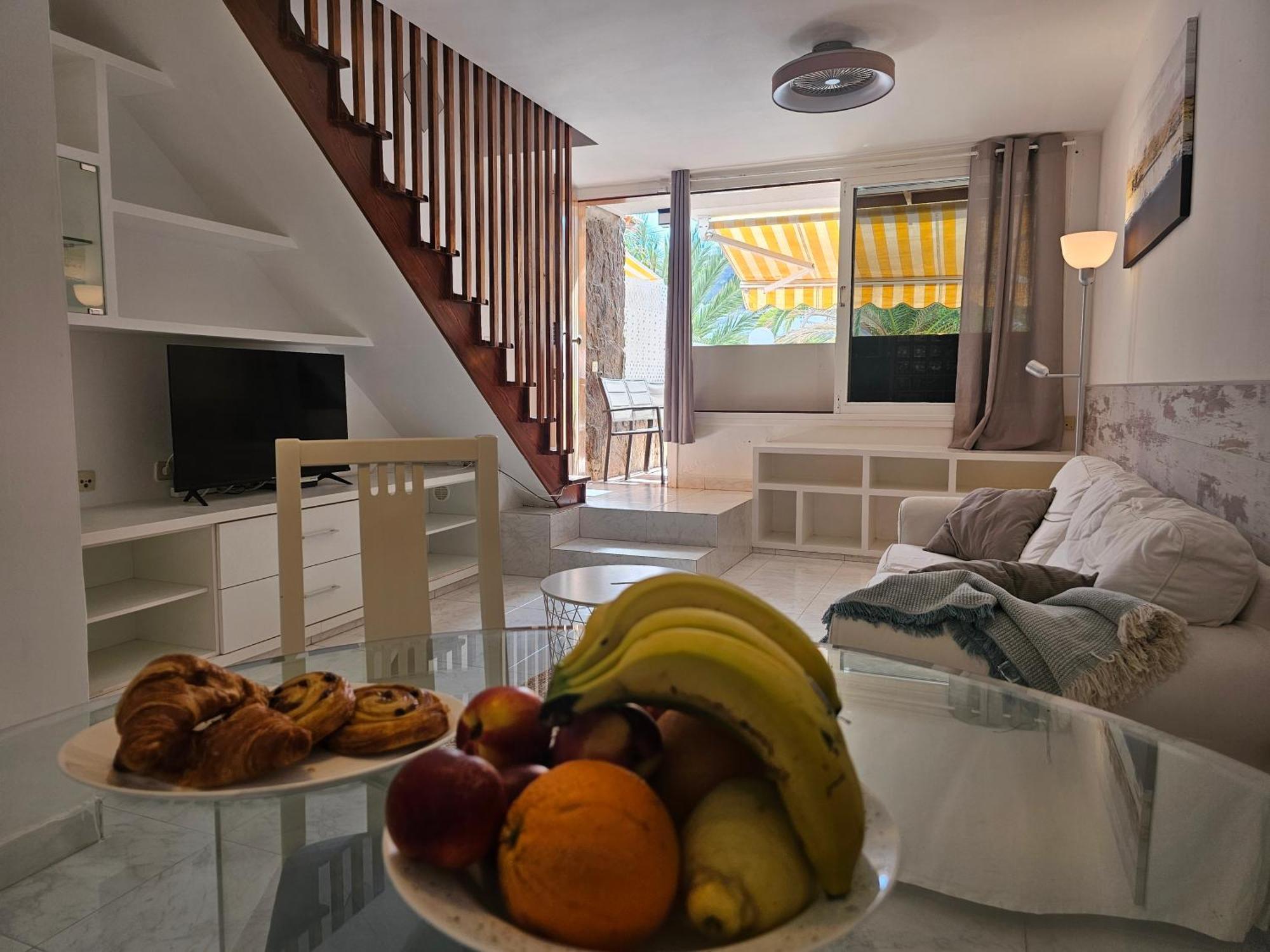 Stylish And Comfortable Duplex Apartment Near Swimming Pool Mogán Exteriör bild